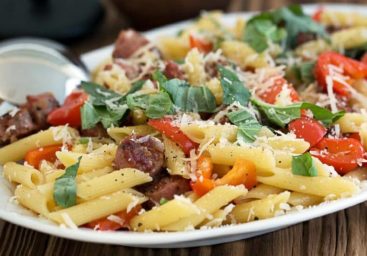 Penne mit Salsiccia