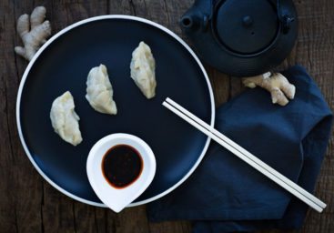 Asiatische Dumplings (Momos)