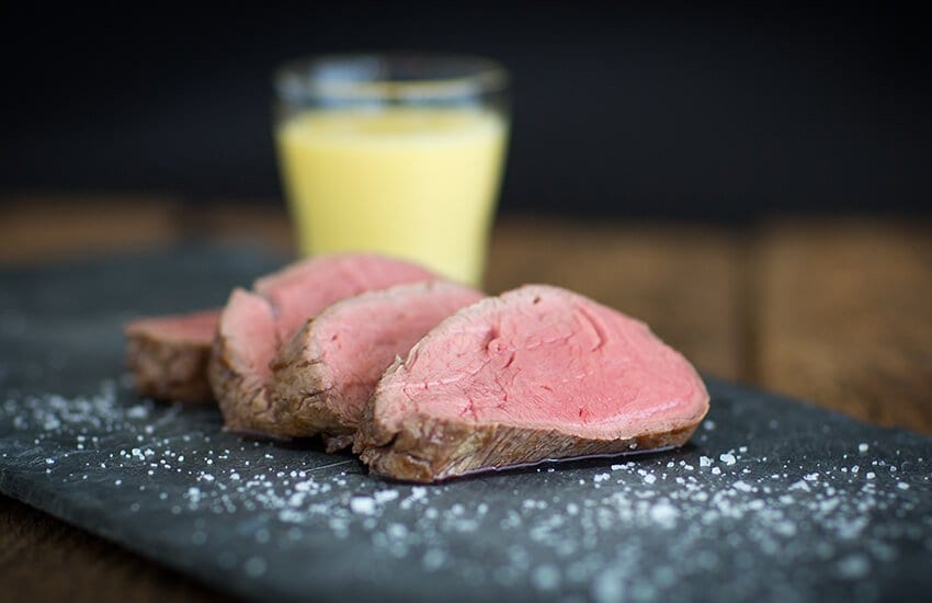 Chateaubriand mit Sauce Hollandaise